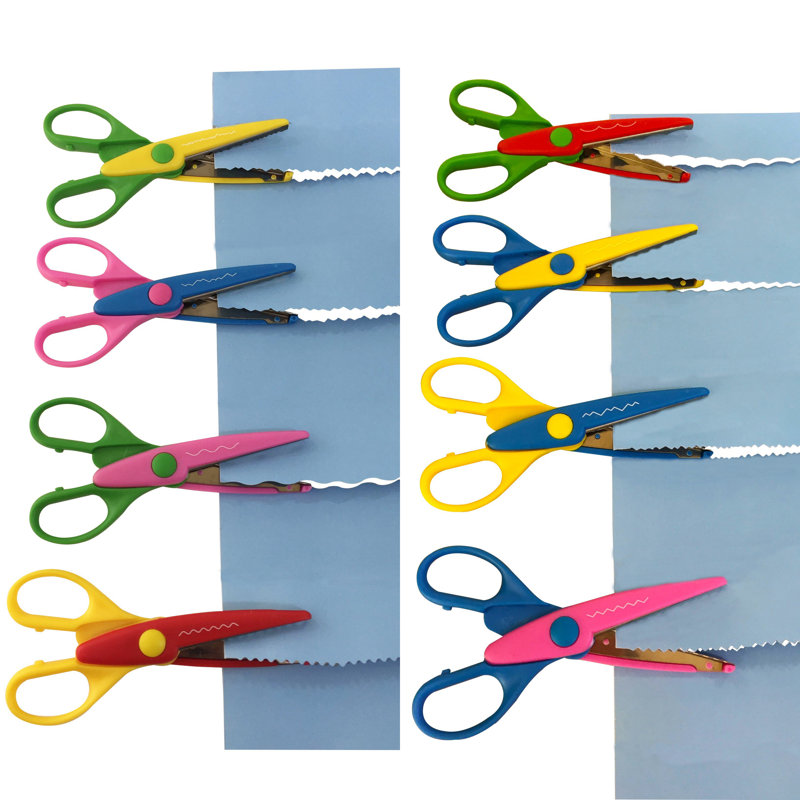 Ensemble de 9 ciseaux à fabriquer