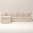 Amari L-Shaped Slipcovered Sectional-28316347-28316372