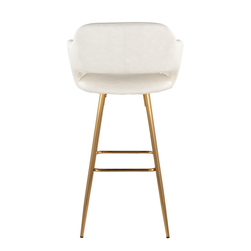 Contemporary Fixed-Height Barstool