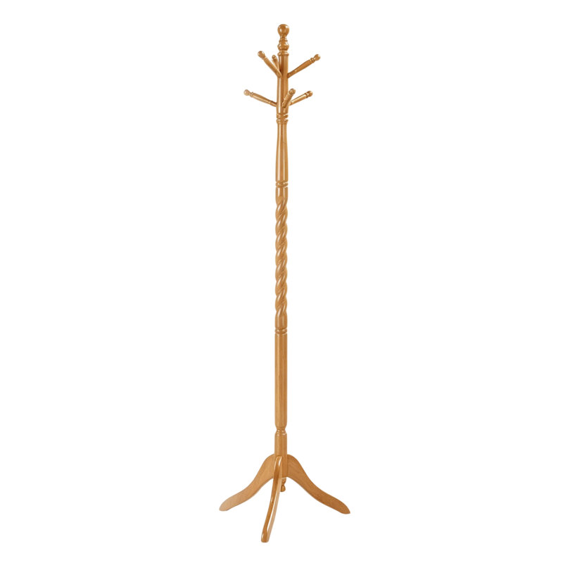 Portemanteau autoportant 71,5 po, Chêne
