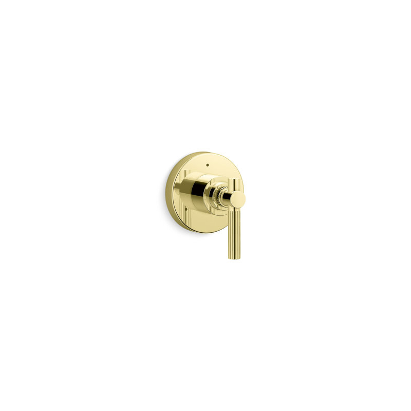Central Park West™ Transfer Trim, Lever Handle, Unlacquered Brass