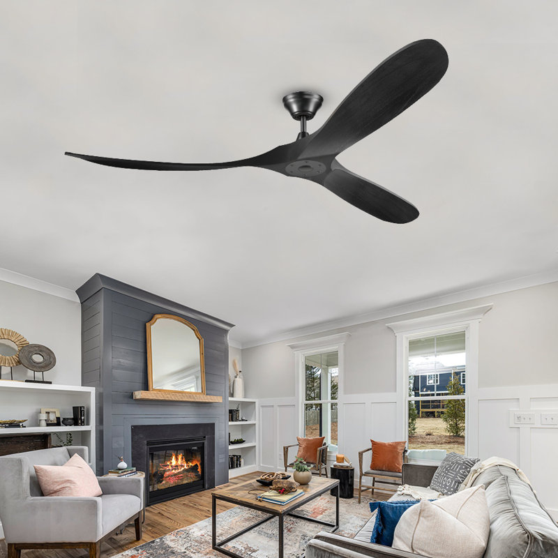 Ventilateur de plafond Black Soild, 70"