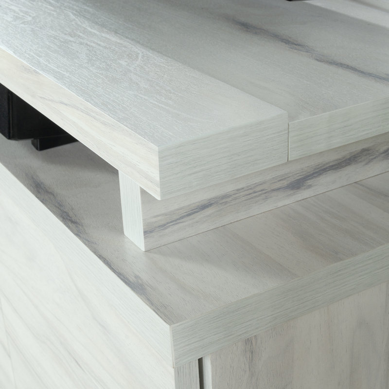 Haze Acacia Gray 59'' Engineered Wood Media Console