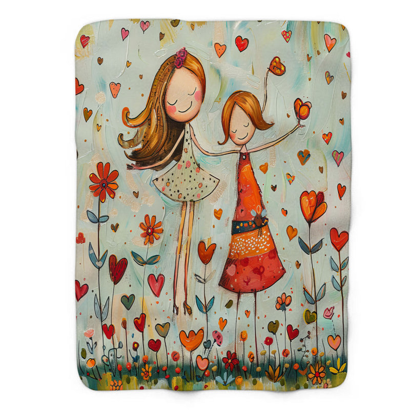 Pure Affection - 1 Piece Premium Blanket, Twin