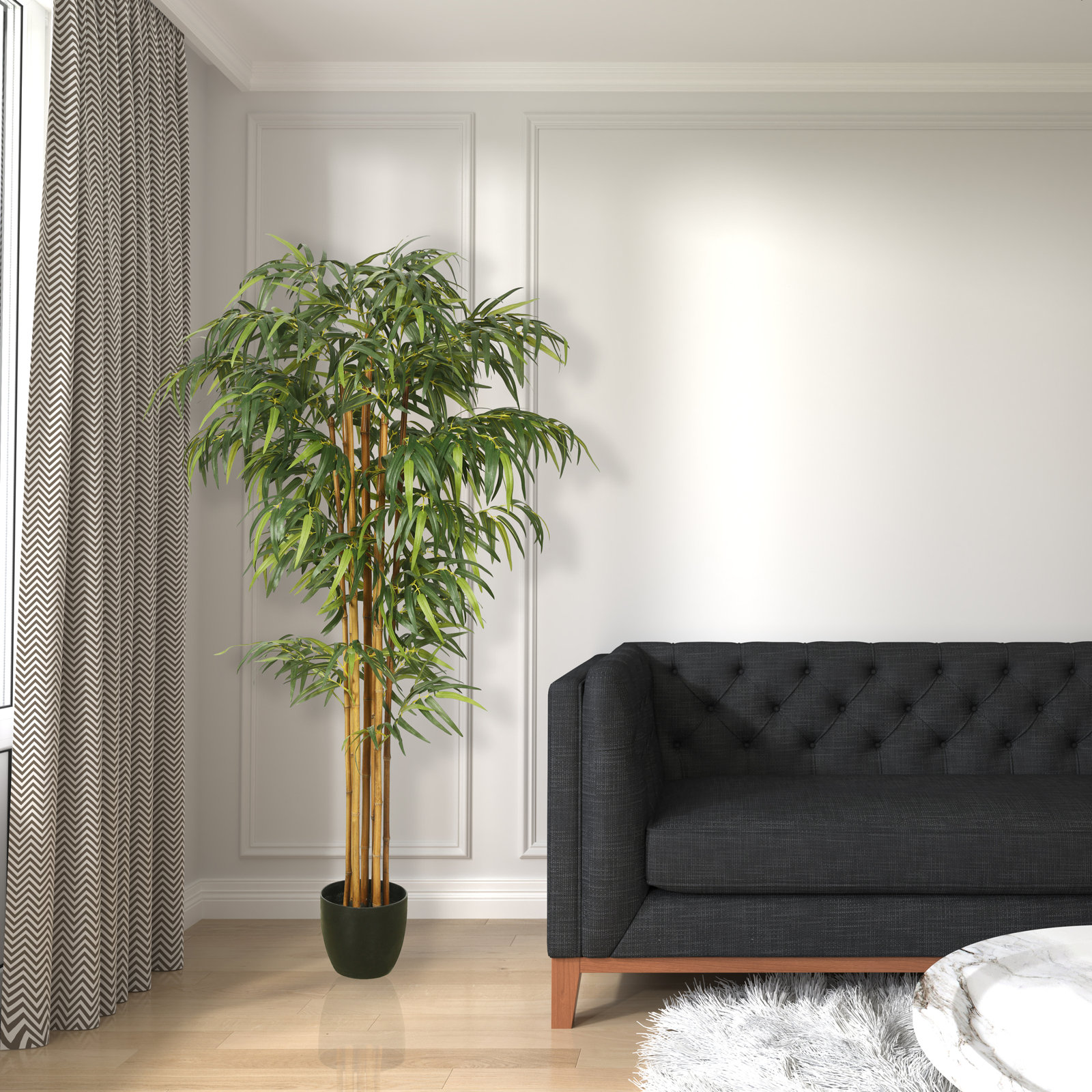 72'' Faux Tree in Pot