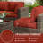 14-Piece Outdoor Replacement Cushion Set Seat/Back Cushion，26'' W X 26'' D，Only Cushions-1475732574-1448727869
