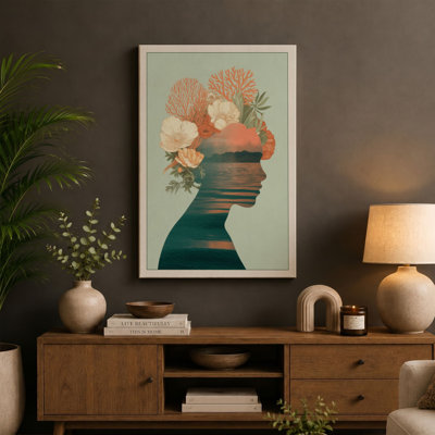 Mind in Bloom Boho - Wrapped Canvas