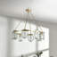 Iron 8-Light Chandelier