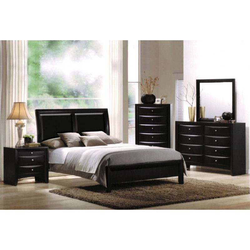 Table de chevet Ireland en noir