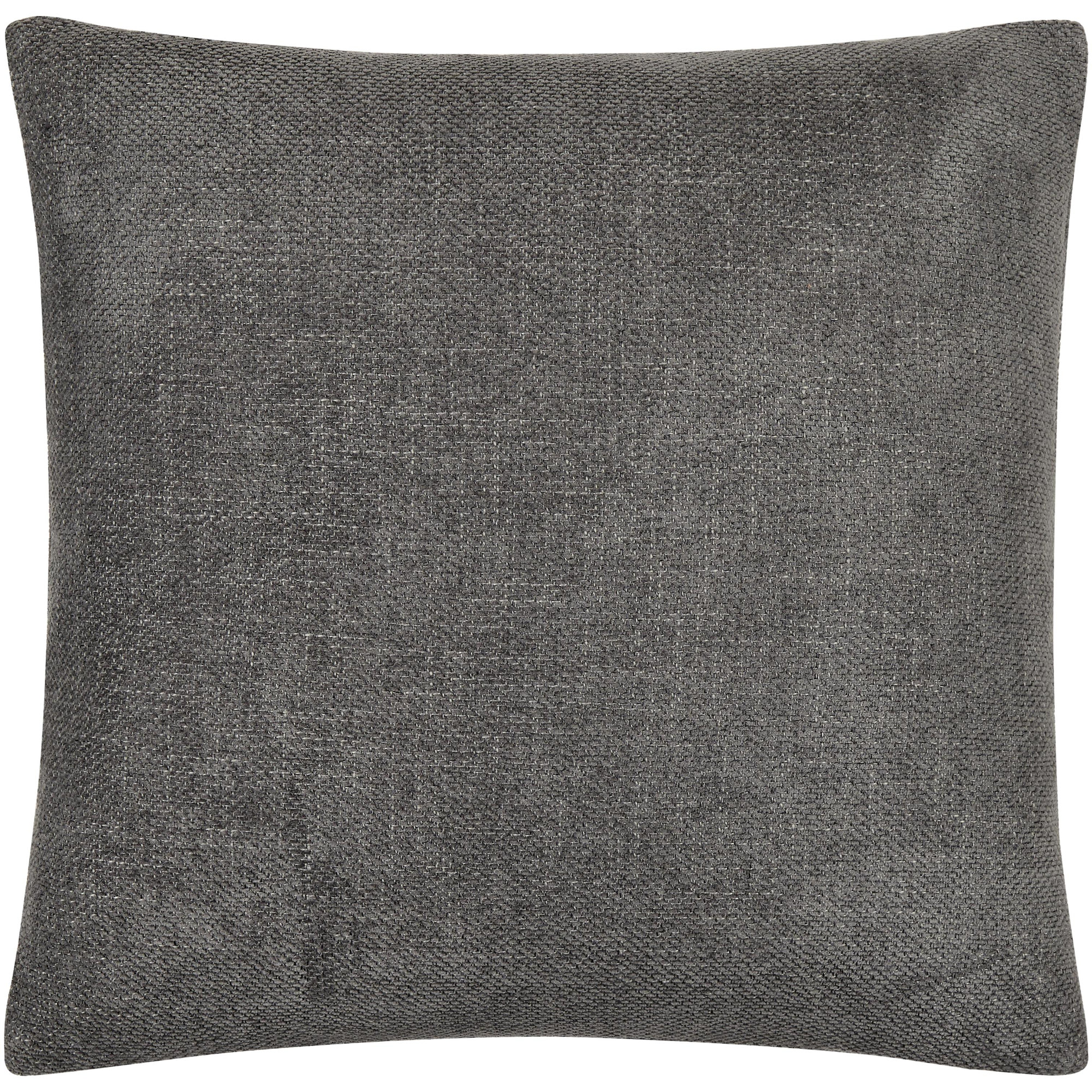Kamaili Pillow Cover, 22"H x 22"W, Pillow Cover Only - No Insert, Black