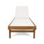 Chaise longue Summerland - filet blanc-43657339