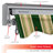 Classic Series 12'x10' Motorized Patio Retractable Awning-85025192-14236710