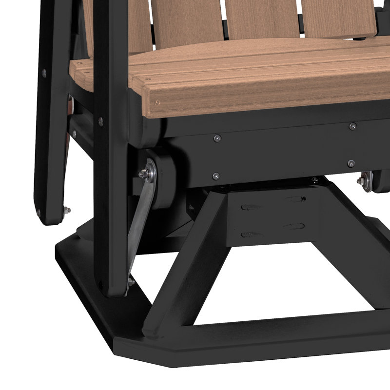 Fauteuil oscillant Brandon , Cèdre/noir