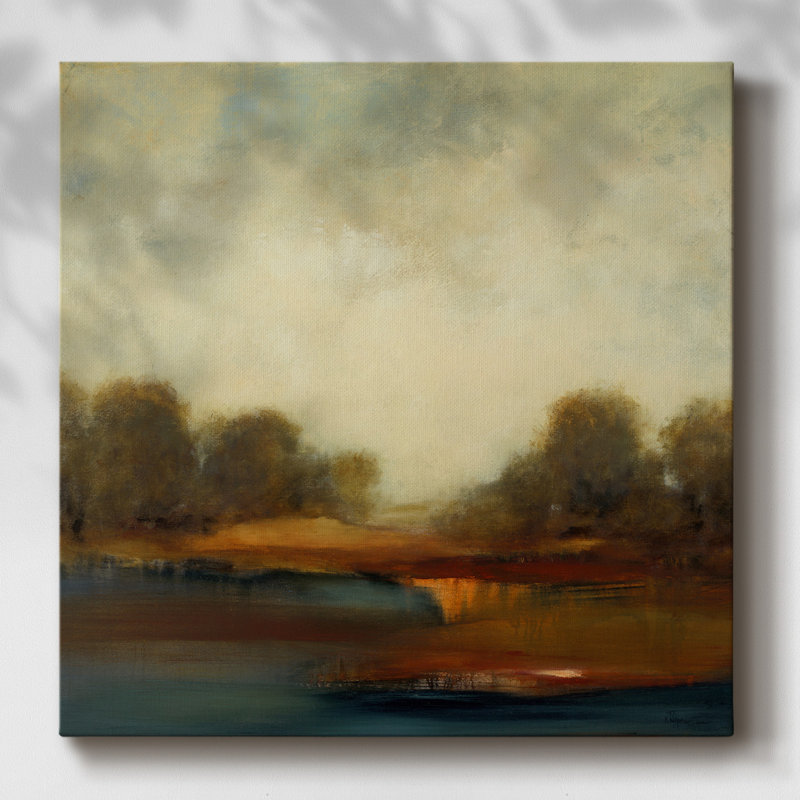 " Rusted Treeline ", 32" H x 32" W x 1.5" D