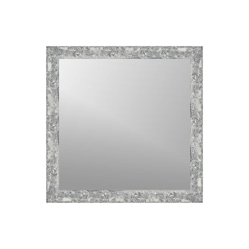 Miroir Lavo, Argent électrique, 43 po x 43 po
