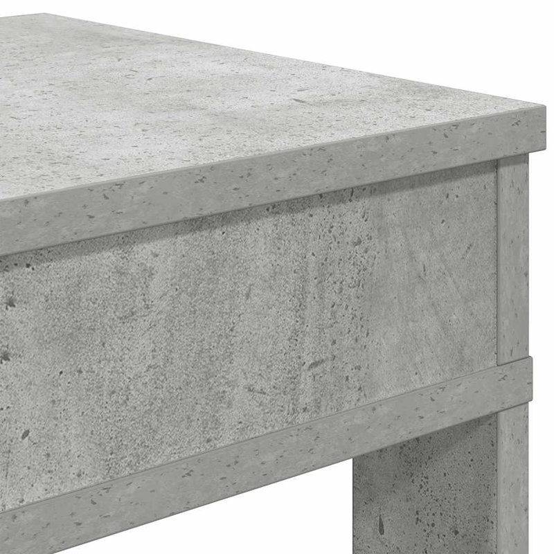 Shoe Rack 80X30x98 Cm Engineered Wood, 98cm H x 60cm W x 30cm D, Concrete Grey