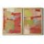 Bright Costa I - ensemble de 2 peintures sur toile encadrées-1754875591-1754875590