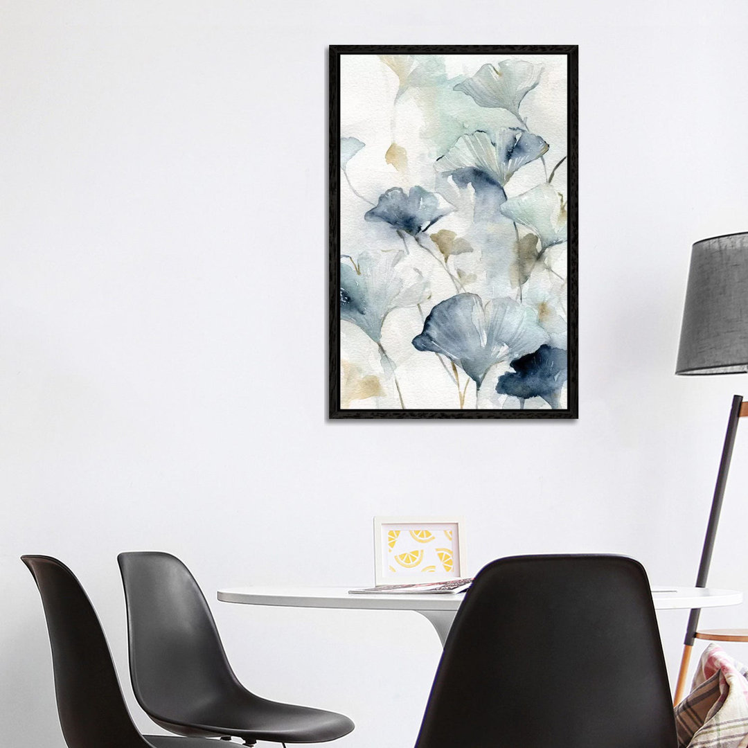 Indigo Gingko II by Carol Robinson - Painting
