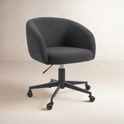 Bouclé Office Chair