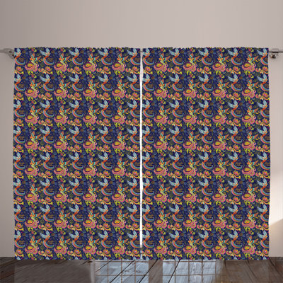 Polyester Standard Curtain Pair