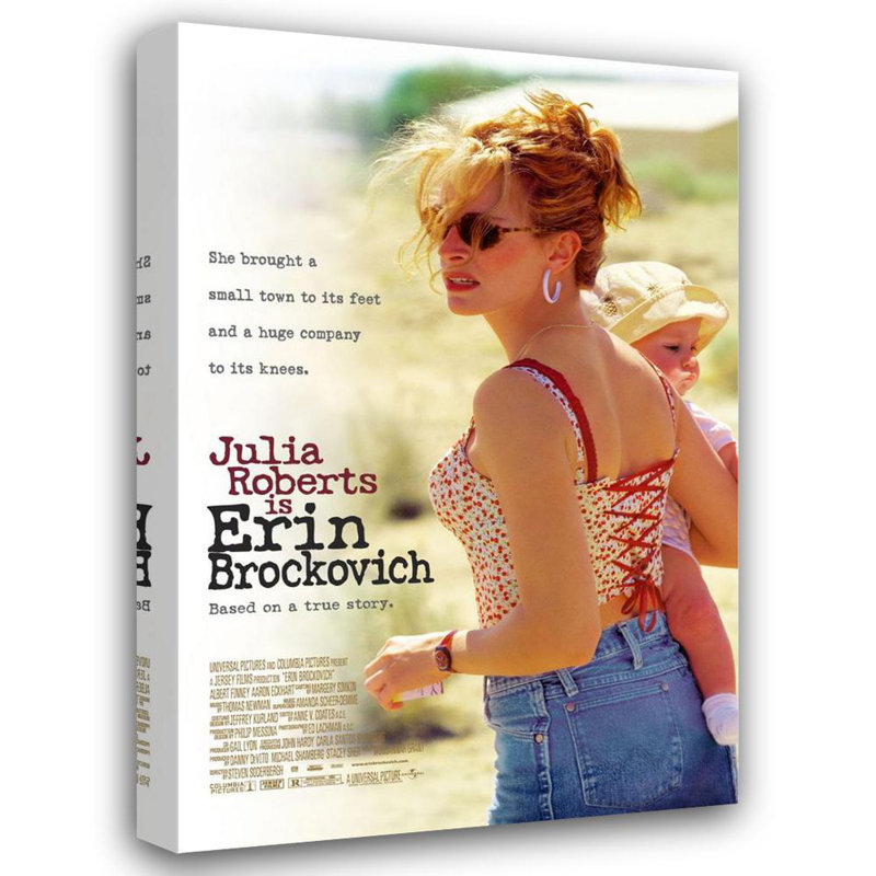 Erin Brockovich, 18" H x 12" W