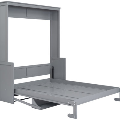 Gray Queen Bed With Practical Functional Organizing Shelf - Bedroom Organization Ravishing Storage Desk & Space