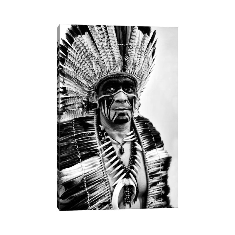 Indian by Glauco Meneghelli - Wrapped Canvas Print, 20.32 cm H x 30.48 cm W