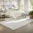 Elegant 7-piece Bedding Set, Premium Polyester Ivory Comfort Collection