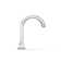 Occasion Sink with Cane Design Single Hole Bathroom Faucet with Drain Assembly