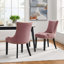 Chaises de salle à manger en velours Marquis Performance - ensemble de 2 par Modway-157447194
