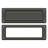 9 in x 3 in Brass Mail Slot-14482776