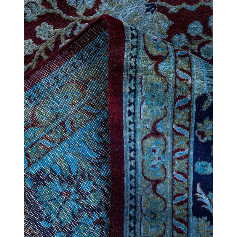 Fine Vibrance One-of-a-Kind 9' 2" X 12' 4" Hand Knotted Area Rug
