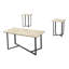 Ensemble de table, ensemble de 3 pièces, café, bout, salon, contemporain, moderne-1762251440