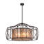 Lustre géométrique à 8 lumières Joll