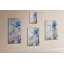 Magnetic Memo Board Whiteboard - 60 x 90 cm - With Marker and Magnets - Abstraction of the painting