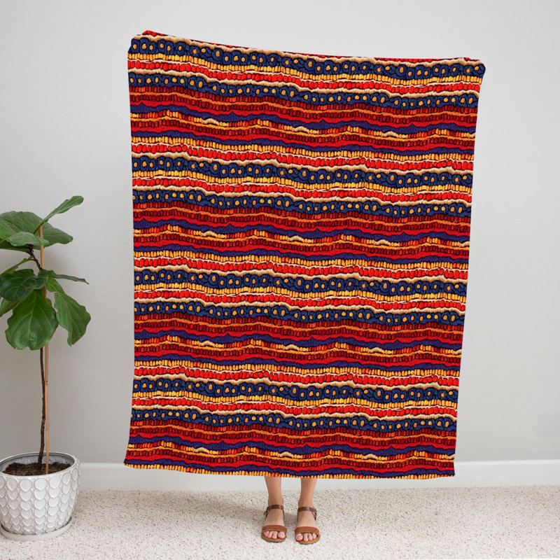 Throw Blanket, 51" W x 68" L