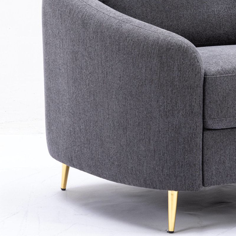Fauteuil en lin Ayina