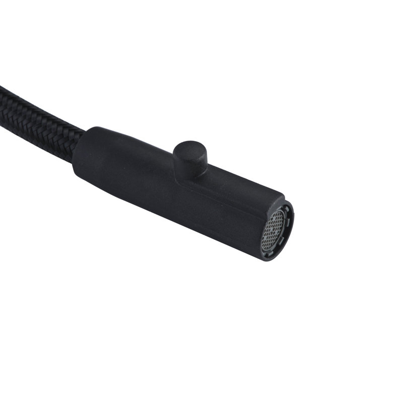 Brushed Nickel Single Handle Pull-Down Kitchen Faucet