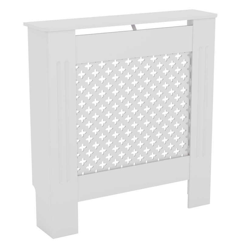 Reta Radiator Cover, 82cm H x 78cm W x 19cm D, White