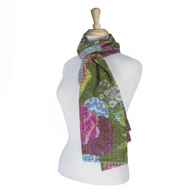 Kantha Cotton Bed Runner