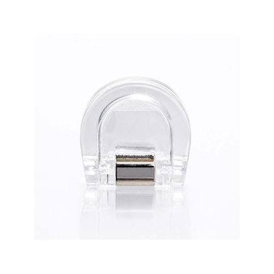 file folder Clear Magnetic Clips Transparent Acrylic U Shaped Multi-Purpose Clips Small Strong Grip  Clips For Photos Papers Crafts Home Office And Classroom Organization