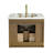 Liljan 24'' Wall-Mounted Single Bathroom Vanity with Engineered Stone Top-97413455
