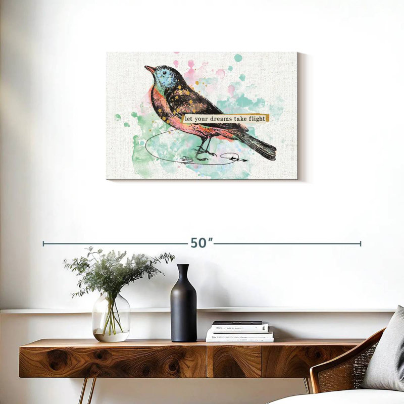 Brampt Thoughtful Wings II, 20" H x 30" W