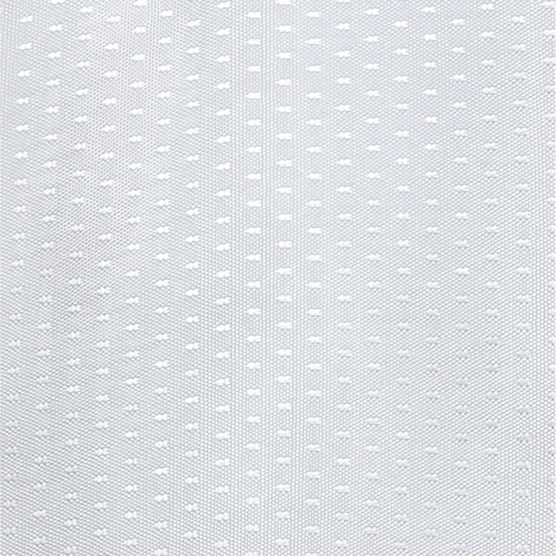Shower Curtain with Hooks Included, White