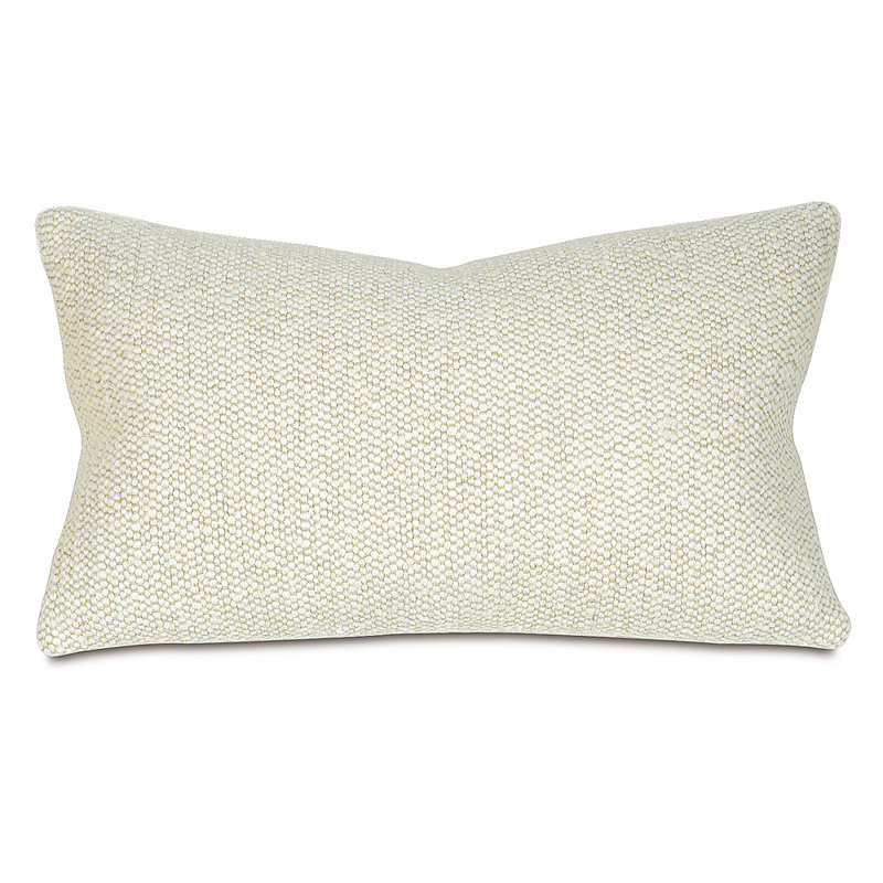 Thom Filicia Pillows Feather Throw Pillow, Vanilla