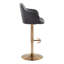 Tabouret de bar réglable avec pivot