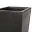 13" X 28.5" Outdoor Modern MGO Cast Stone Planter, White-1232669087-1232669084