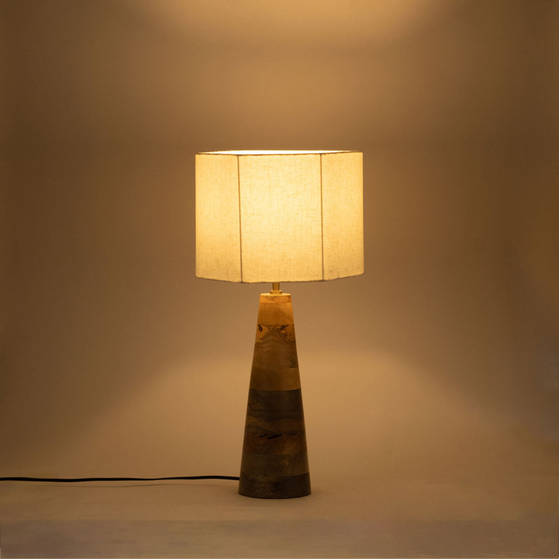 Lampe de table Juniper, Blanc cassé, Naturel