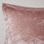 Luxury Blush Velvet Bedding For Full/queen, With Stylish Design And Pillow Includes Duvet Cover &