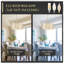 Plafonnier semi-encastré moderne avec lustre en cristal doré avec chaîne réglable pour salle à manger, salon, chambre à coucher, vestibule